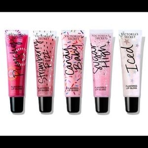 Victoria's Secret Makeup - Vs pink holiday flavored lip gloss set Victoria's Secret Makeup - Vs pink holiday flavored lip gloss set